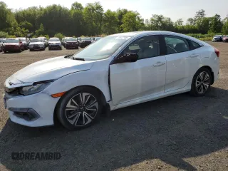 2016 Honda Civic EX-T z VIN 19XFC1F39GE025313, wystawiony jako Copart lot #59542395 z przebiegiem 60 624 mil mil oraz Czysty tytuł • Clean title. Historia ofert i sprzedaży dostępna na DreamBid. Obrazek 1.