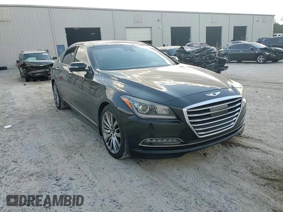 2017 Genesis G80 Ultimate z VIN KMHGN4JF2HU183072, wystawiony jako Copart lot #81121214 z przebiegiem 127 888 mil mil oraz Szkody całkowita. Historia ofert i sprzedaży dostępna na DreamBid. Obrazek 11.