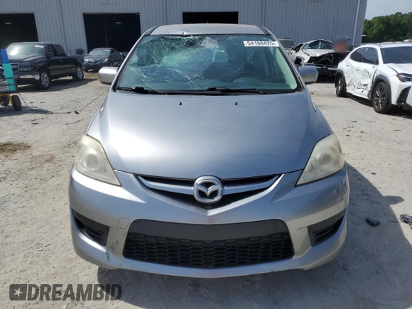 2010 Mazda 5 Sport with VIN JM1CR2W3XA0363987, listed as a Copart auction lot 54160425 with Not Provided miles and Salvage Title. Bid and sale history available at DreamBid. Image 5.