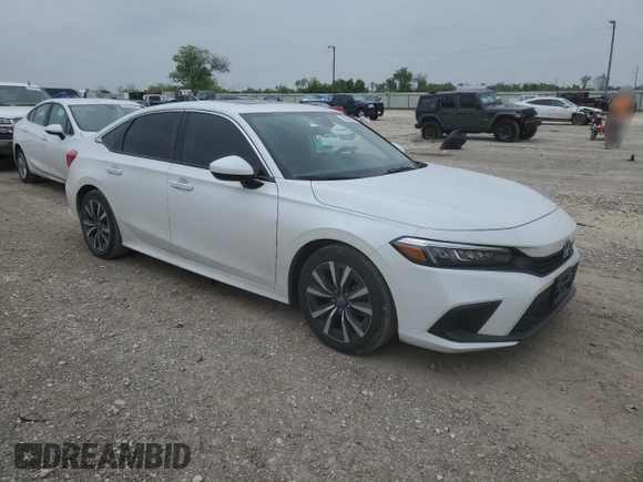 2023 Honda Civic EX с VIN 2HGFE1F75PH303627, выставлен на аукционе Copart как лот 50320815 с пробегом 35 783 миль миль и Чистый • Clean title. История ставок и продаж доступна на DreamBid. Изображение 4.
