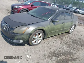 2006 Nissan Maxima SE with VIN 1N4BA41E96C823563, listed as a IAAI auction lot 42576331 with 204,896 mi miles and . Bid and sale history available at DreamBid. Image 2.