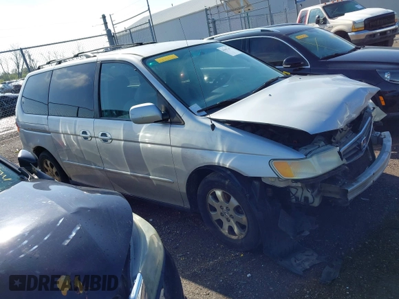 2004 Honda Odyssey EX with VIN 5FNRL18664B051006, listed as a IAAI auction lot 41967247 with 275,047 mi miles and . Bid and sale history available at DreamBid. Image 14.