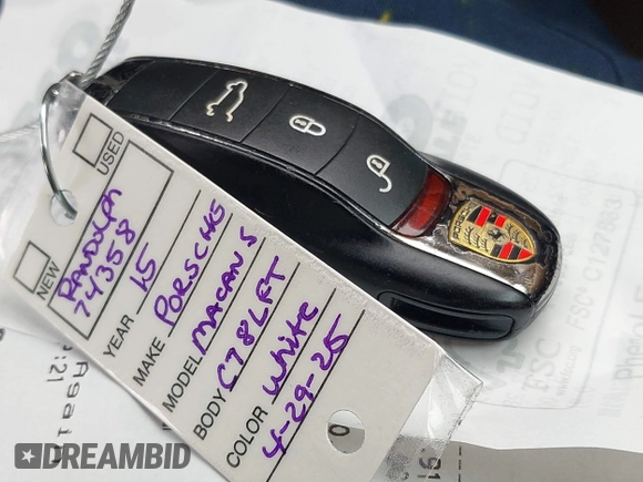 2015 Porsche Macan S with VIN WP1AB2A58FLB74358, listed as a IAAI auction lot 42190334 with 99,808 mi miles and . Bid and sale history available at DreamBid. Image 11.