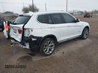 2015 BMW X3 xDrive28i z VIN 5UXWX9C59F0D60654, wystawiony jako IAAI lot #41301266 z przebiegiem 55 904 mil mil oraz . Historia ofert i sprzedaży dostępna na DreamBid. Obrazek 4.