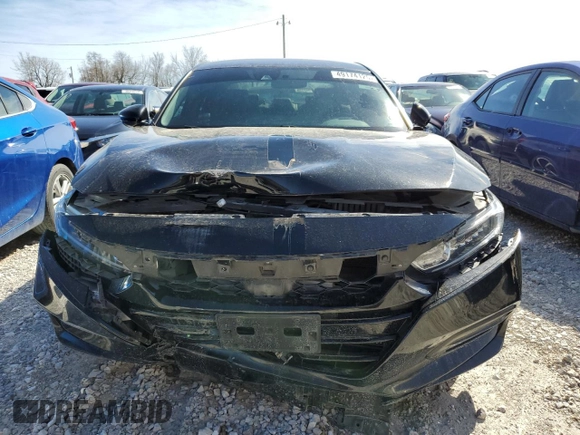 2019 Honda Accord Sedan Sport 1.5T with VIN 1HGCV1F32KA177413, listed as a Copart auction lot 49174125 with 127,784 mi miles and Salvage Title. Bid and sale history available at carsss.com. Image 5.