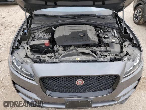 2017 Jaguar F-Pace 20d Premium with VIN SADCJ2BN9HA498045, listed as a Copart auction lot 45651745 with 68,020 mi miles and Clean Title. Bid and sale history available at DreamBid. Image 12.