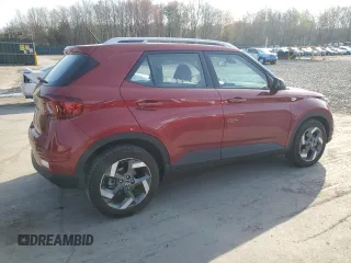 2024 Hyundai Venue Limited with VIN KMHRC8A33RU292833, listed as a Copart auction lot 53693115 with 2,252 mi miles and Salvage Title. Bid and sale history available at DreamBid. Image 3.