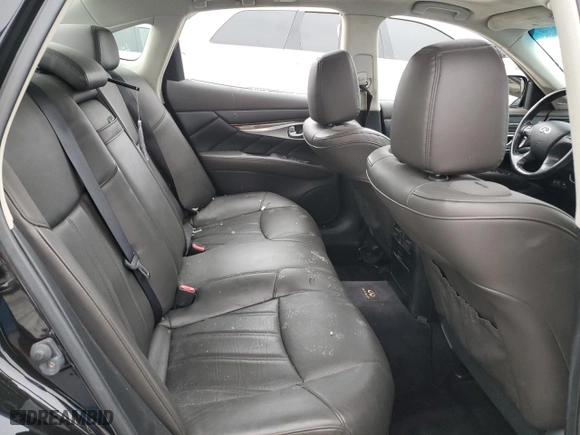 2013 Infiniti M37 with VIN JN1BY1ARXDM603379, listed as a Copart auction lot 43246675 with 0 miles and Salvage Title. Bid and sale history available at carsss.com. Image 10.