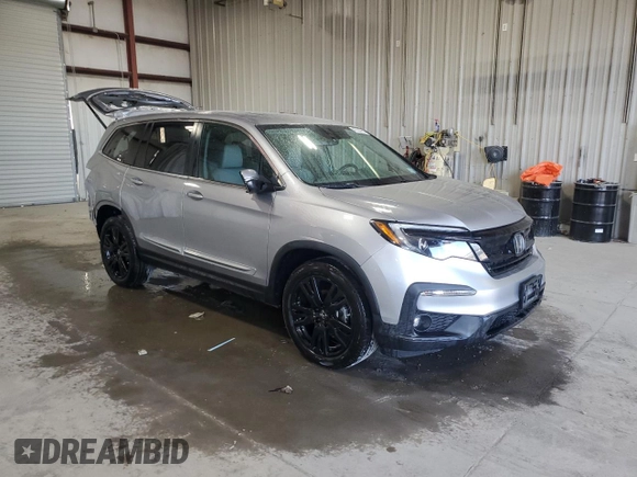 2021 Honda Pilot Special Edition with VIN 5FNYF6H22MB080192, listed as a Copart auction lot 47523765 with 60,402 mi miles and Salvage Title. Bid and sale history available at carsss.com. Image 4.