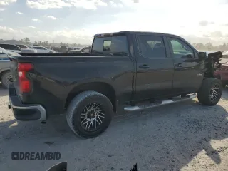 2022 Chevrolet Silverado 1500 LT with VIN 1GCPACED5NZ561516, listed as a Copart auction lot 77184744 with 48,320 mi miles and Salvage Title. Bid and sale history available at carsss.com. Image 3.