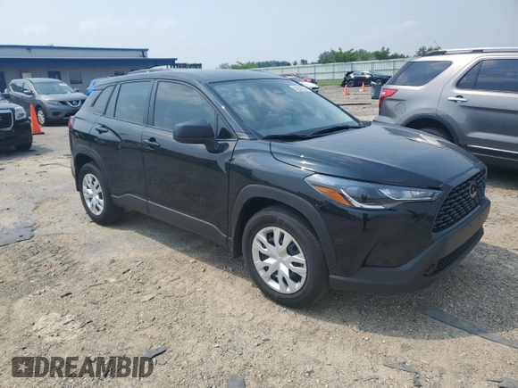 2024 Toyota Corolla Cross L with VIN 7MUAAAAG4RV097805, listed as a Copart auction lot 59846765 with 11,427 mi miles and Salvage title. Bid and sale history available at DreamBid. Image 4.