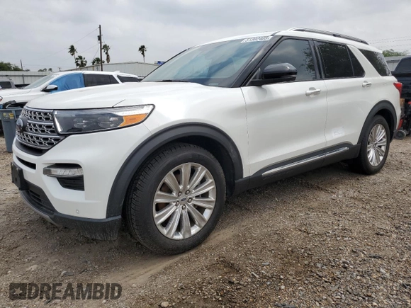 2022 Ford Explorer Limited z VIN 1FMSK7FH1NGA75986, wystawiony jako Copart lot #51302405 z przebiegiem 68 684 mil mil oraz Szkoda całkowita • Salvage title. Historia ofert i sprzedaży dostępna na DreamBid. Obrazek 1.