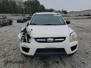 2009 Kia Sportage LX with VIN KNDJF724597575968, listed as a Copart auction lot 51495515 with 164,652 mi miles and Salvage Title. Bid and sale history available at carsss.com. Image 5.