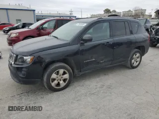 2017 Jeep Compass Sport with VIN 1C4NJCBB3HD119054, listed as a Copart auction lot 47606465 with 200,853 mi miles and Clean Title. Bid and sale history available at carsss.com. Image 1.