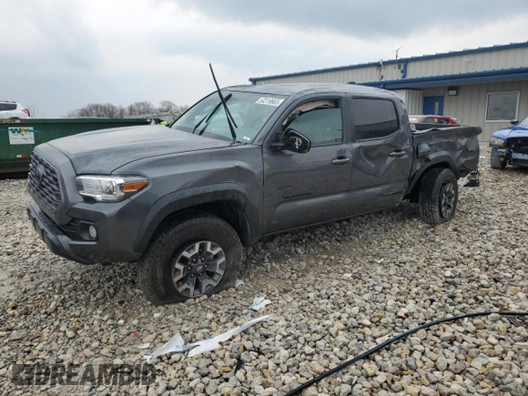 2023 Toyota Tacoma SR with VIN 3TMCZ5AN4PM545085, listed as a Copart auction lot 53319665 with 16,350 mi miles and Non repairable. Bid and sale history available at DreamBid. Image 1.