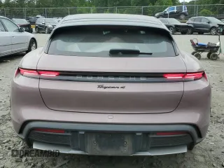 2022 Porsche Taycan 4 with VIN WP0BA2Y11NSA67820, listed as a Copart auction lot 58346275 with 45,976 mi miles and Salvage title. Bid and sale history available at DreamBid. Image 6.