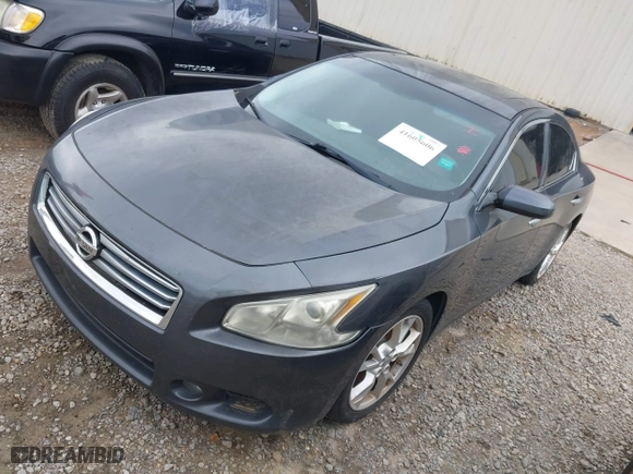 2012 Nissan Maxima 3.5 SV with VIN 1N4AA5AP6CC814933, listed as a IAAI auction lot 41605606 with 141,519 mi miles. Bid and sale history available at carsss.com. Image 2.