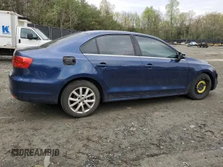 2013 Volkswagen Jetta Sedan SE w/Convenience/Sunroof with VIN 3VWBP7AJ7DM309615, listed as a Copart auction lot 53205265 with 166,232 mi miles and Clean Title. Bid and sale history available at carsss.com. Image 3.