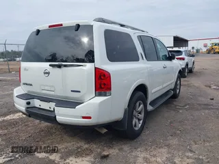 2013 Nissan Armada SL z VIN 5N1BA0ND5DN608652, wystawiony jako IAAI lot #41600215 z przebiegiem 88 027 mil mil oraz . Historia ofert i sprzedaży dostępna na DreamBid. Obrazek 4.