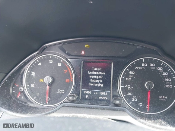 2015 Audi Q5 Premium with VIN WA1CFAFPXFA112288, listed as a IAAI auction lot 41610530 with 85,400 mi miles. Bid and sale history available at carsss.com. Image 7.