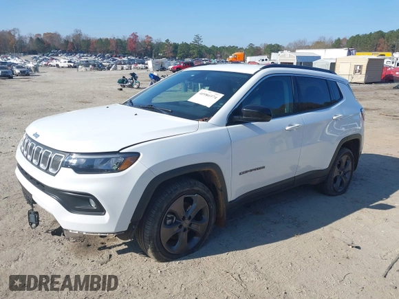 2022 Jeep Compass Latitude Lux с VIN 3C4NJDFB6NT130538, выставлен на аукционе IAAI как лот 40986974 с пробегом 36 237 миль миль и . История ставок и продаж доступна на DreamBid. Изображение 2.