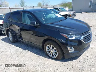 2020 Chevrolet Equinox LS with VIN 2GNAXHEV7L6216272, listed as a IAAI auction lot 41990130 with 83,771 mi miles and . Bid and sale history available at DreamBid. Image 1.