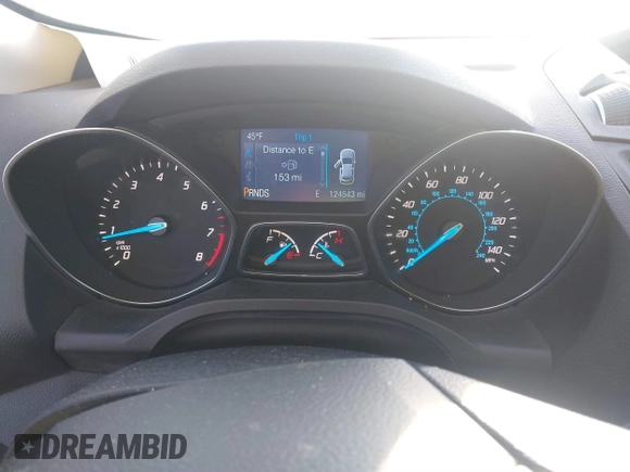 2015 Ford Escape SE with VIN 1FMCU0G79FUA40322, listed as a IAAI auction lot 41791960 with 124,543 mi miles. Bid and sale history available at carsss.com. Image 7.