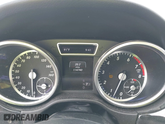 2014 Mercedes-Benz M 350 with VIN 4JGDA5HBXEA369737, listed as a IAAI auction lot 42718890 with 114,740 mi miles and . Bid and sale history available at DreamBid. Image 7.
