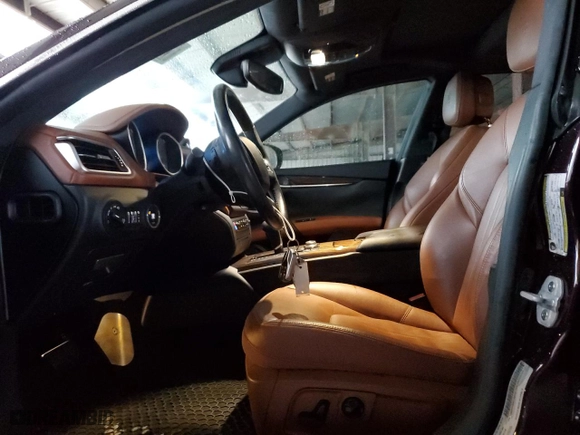 2017 Maserati Ghibli with VIN ZAM57XSA8H1196352, listed as a Copart auction lot 78191144 with NaN miles and Salvage Title. Bid and sale history available at carsss.com. Image 7.
