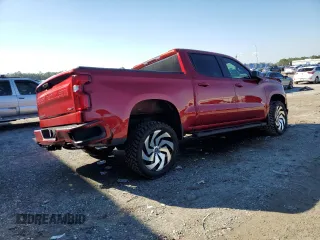 2022 Chevrolet Silverado 1500 RST with VIN 1GCUDEED8NZ503387, listed as a Copart auction lot 46640075 with 40,171 mi miles and Non Repairable. Bid and sale history available at DreamBid. Image 3.