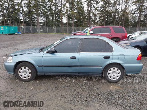 2000 Honda Civic LX with VIN 1HGEJ6677YL000793, listed as a IAAI auction lot 41889317 with 184,766 mi miles. Bid and sale history available at carsss.com. Image 15.