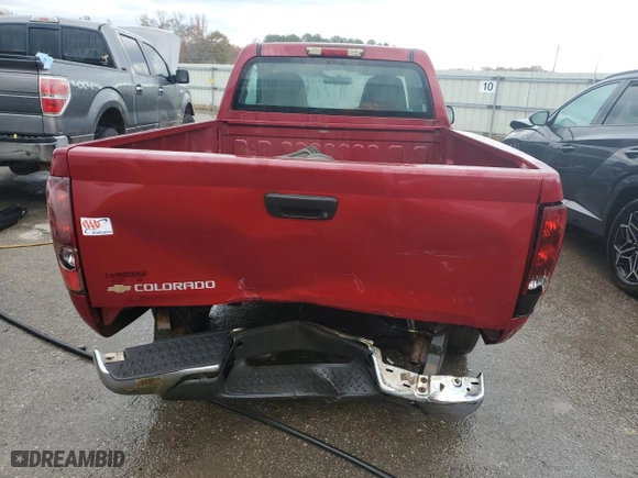 2006 Chevrolet Colorado LS with VIN 1GCCS148368143709, listed as a Copart auction lot 85315514 with 181,750 mi miles and Salvage Title. Bid and sale history available at carsss.com. Image 6.