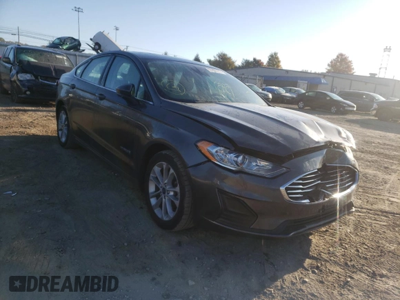 2019 Ford Fusion Hybrid SE with VIN 3FA6P0LU6KR263204, listed as a Copart auction lot 63937812 with 75,957 mi miles. Bid and sale history available at carsss.com. Image 1.
