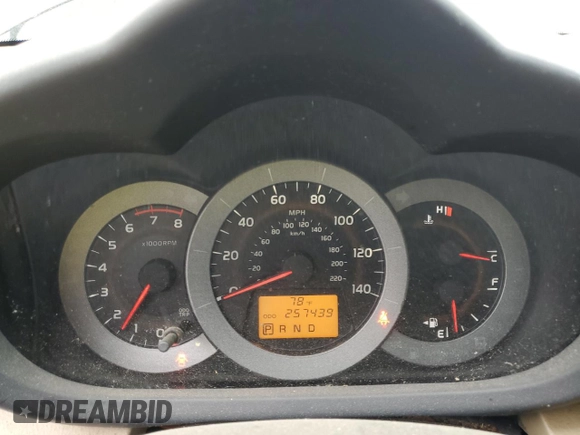 2009 Toyota RAV4 Ltd with VIN JTMBF31V995005636, listed as a Copart auction lot 52102815 with 257,439 mi miles and Clean Title. Bid and sale history available at carsss.com. Image 9.