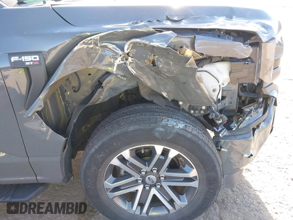 2021 Ford F-150 XL с VIN 1FTEW1CP5MFB90822, выставлен на аукционе IAAI как лот 41872497 с пробегом 55 931 миль миль и . История ставок и продаж доступна на DreamBid. Изображение 6.