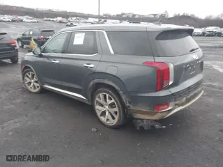 2022 Hyundai Palisade SEL with VIN KM8R4DHE5NU424448, listed as a IAAI auction lot 41806347 with 34,520 mi miles. Bid and sale history available at carsss.com. Image 3.