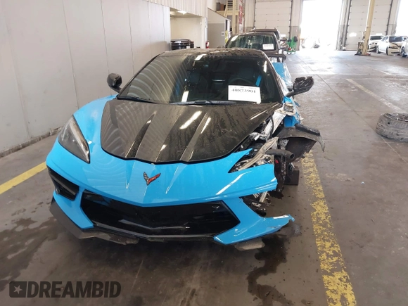 2022 Chevrolet Corvette 2LT with VIN 1G1YB2D41N5110421, listed as a IAAI auction lot 40873901 with 7,395 mi miles and . Bid and sale history available at DreamBid. Image 13.