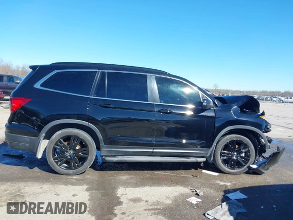 2022 Honda Pilot Special Edition with VIN 5FNYF5H22NB027603, listed as a IAAI auction lot 41651697 with 64,566 mi miles and . Bid and sale history available at carsss.com. Image 13.