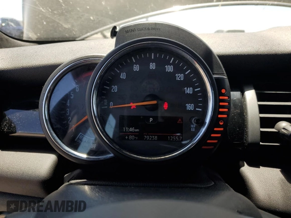 2017 MINI Hardtop Cooper S with VIN WMWXP7C52H2A44625, listed as a Copart auction lot 58011895 with 79,238 mi miles and Salvage title. Bid and sale history available at DreamBid. Image 9.