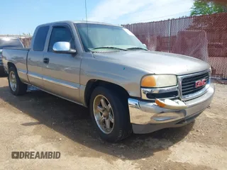 2001 GMC Sierra 1500 SLE with VIN 2GTEC19TX11165477, listed as a IAAI auction lot 42000800 with 294,987 mi miles and . Bid and sale history available at DreamBid. Image 1.