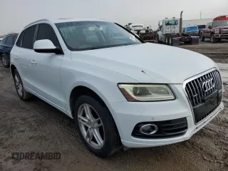 2014 Audi Q5 Premium Plus with VIN WA1LFAFPXEA082191, listed as a Copart auction lot 85557914 with 130,037 mi miles and Salvage Title. Bid and sale history available at carsss.com. Image 4.