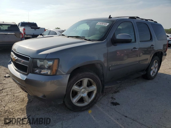 2007 Chevrolet Tahoe LT with VIN 1GNFK130X7J163515, listed as a Copart auction lot 61638245 with 246,785 mi miles and Salvage title. Bid and sale history available at DreamBid. Image 1.