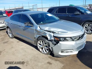 2018 Chevrolet Impala Premier with VIN 2G1125S3XJ9178176, listed as a IAAI auction lot 41475286 with 160,067 mi miles and . Bid and sale history available at DreamBid. Image 1.