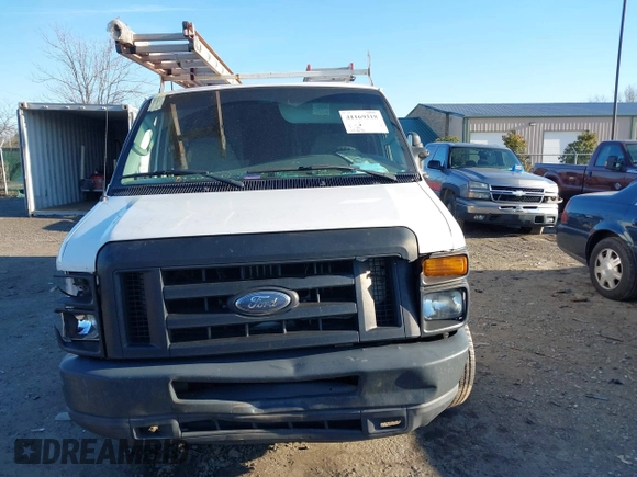 2008 Ford Econoline Cargo Commercial with VIN 1FTNE14W88DA37748, listed as a IAAI auction lot 41169318 with 352,872 mi miles. Bid and sale history available at carsss.com. Image 12.