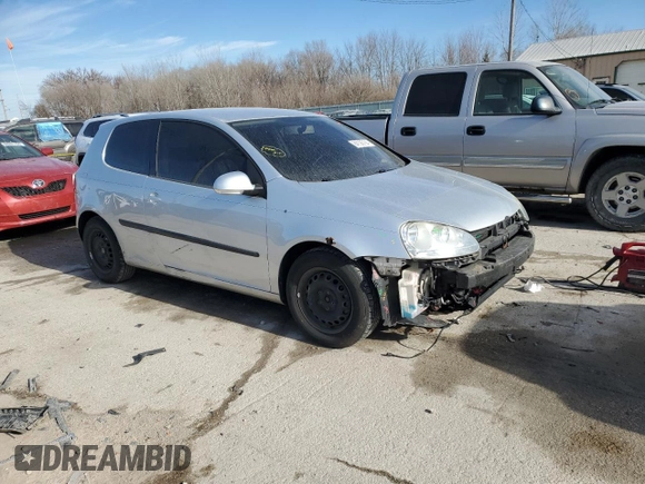 2009 Volkswagen Rabbit S с VIN WVWBA71K29W033350, выставлен на аукционе Copart как лот 84136794 с пробегом 157 632 миль миль и Списание • Salvage title. История ставок и продаж доступна на DreamBid. Изображение 4.