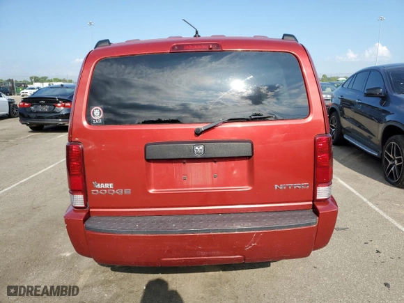 2009 Dodge Nitro SE with VIN 1D8GT28K69W538656, listed as a Copart auction lot 55637264 with 163,772 mi miles and Salvage Title. Bid and sale history available at carsss.com. Image 6.