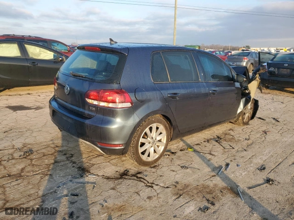 2011 Volkswagen Golf TDI with VIN WVWDM7AJ3BW176840, listed as a Copart auction lot 85666854 with 145,910 mi miles and Salvage Title. Bid and sale history available at carsss.com. Image 3.