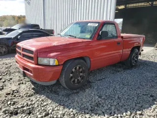 1998 Dodge Ram 1500 with VIN 1B7HC16Z8WS636703, listed as a Copart auction lot 76130484 with 166,092 mi miles and Salvage Title. Bid and sale history available at carsss.com. Image 1.