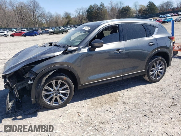 2020 Mazda CX-5 Grand Touring with VIN JM3KFADM4L0748126, listed as a Copart auction lot 50018615 with Not Provided miles and Salvage Title. Bid and sale history available at carsss.com. Image 1.