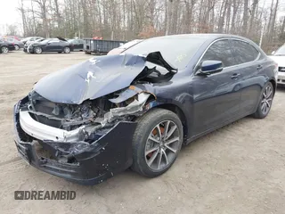 2015 Acura TLX V6 Tech with VIN 19UUB2F51FA020482, listed as a IAAI auction lot 41659296 with 71,434 mi miles. Bid and sale history available at carsss.com. Image 16.